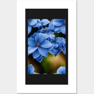 Beautiful Blue Flowers, for all those who love nature #89 Posters and Art